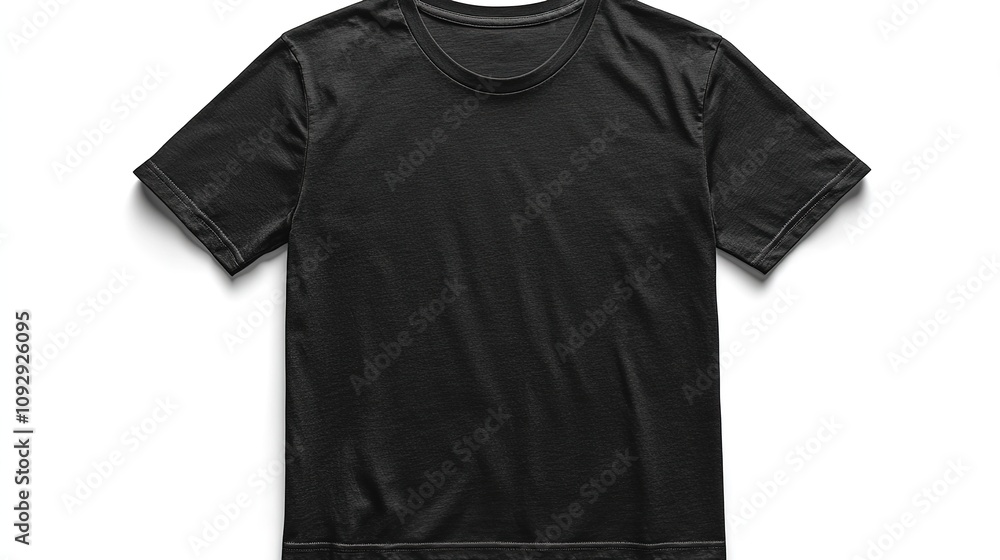 Black Full shirt Front and back views of black t-shirt isolated on white background Mockup for design
Black Full shirt Front and back views of black t-shirt isolated on white background Mockup for design