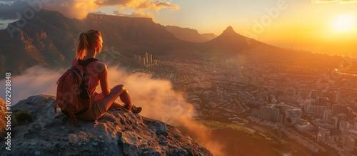 Sunset View from Table Mountain