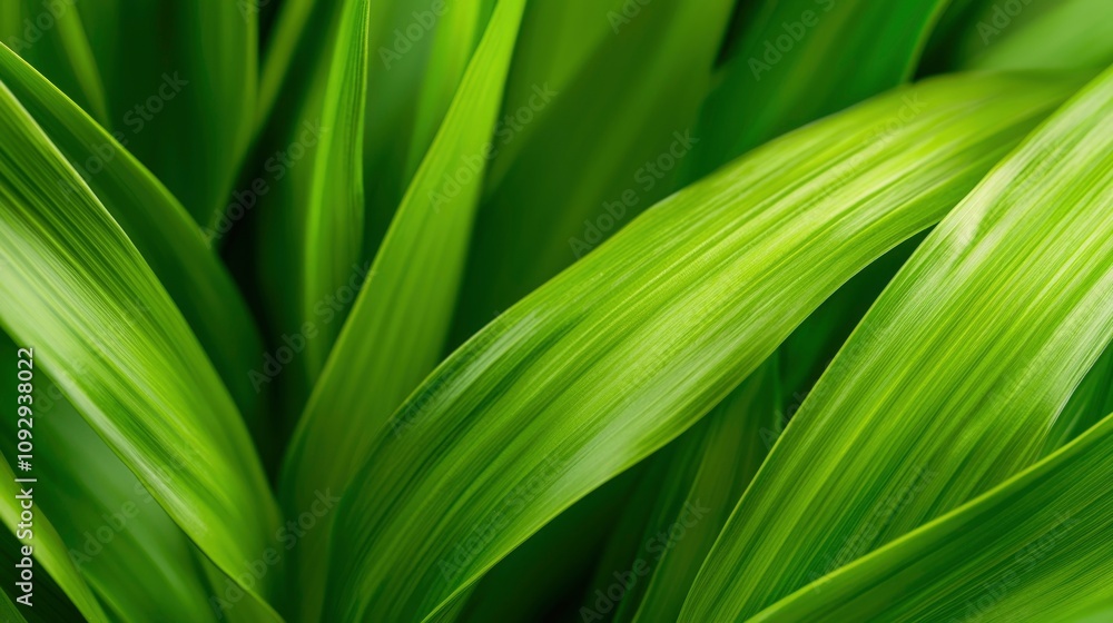 A close-up of abstract green leaves with soft shadows and textures, perfect for a natural and organic desktop feel A close-up of abstract green leaves with soft shadows and textures, perfect for a natural and organic desktop feel