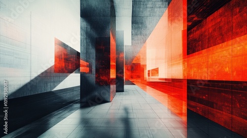 The Abstract Red Geometric Structure