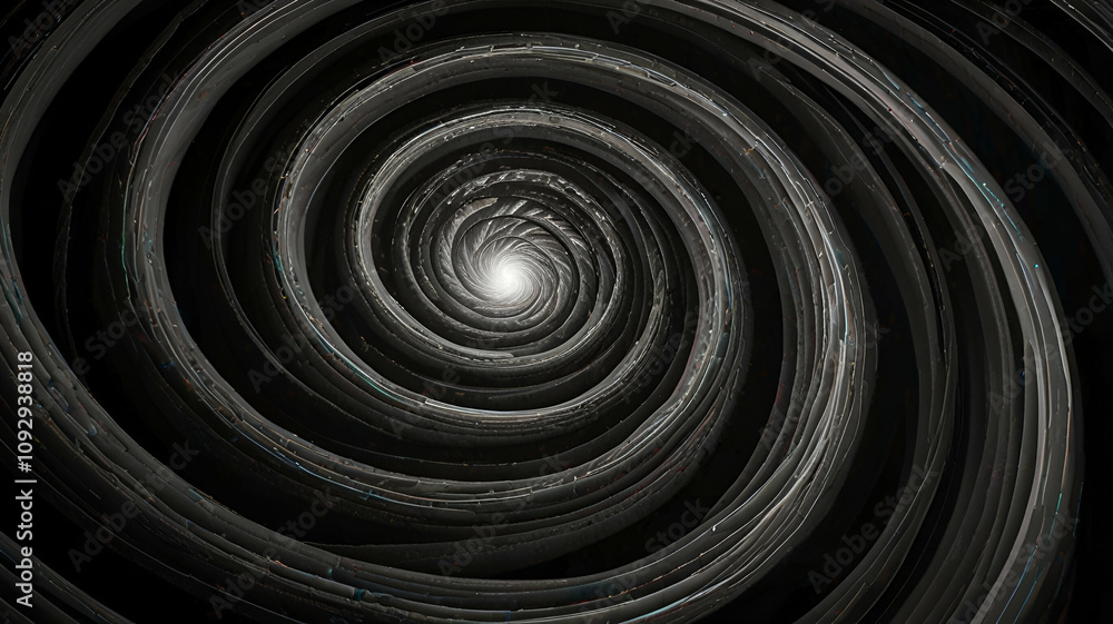 A swirling vortex of thin black lines. Background\Wallpaper A swirling vortex of thin black lines. Background\Wallpaper