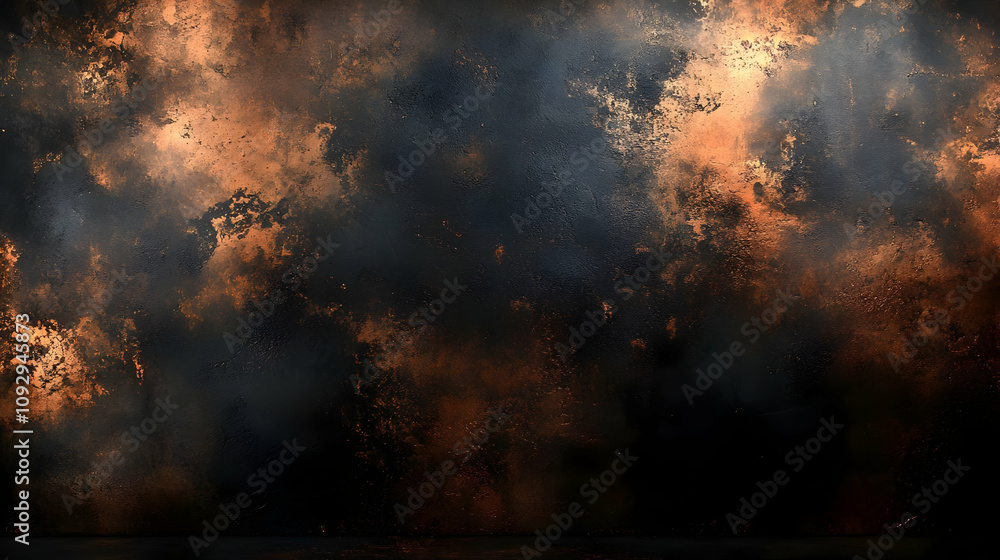 Naklejka premium Dark Copper Texture Background: Abstract Design for Projects