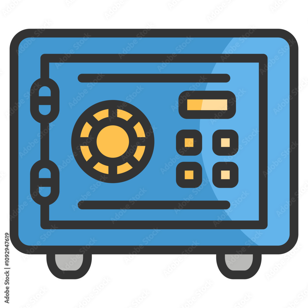 Safe Box Icon Element For Design Safe Box Icon Element For Design