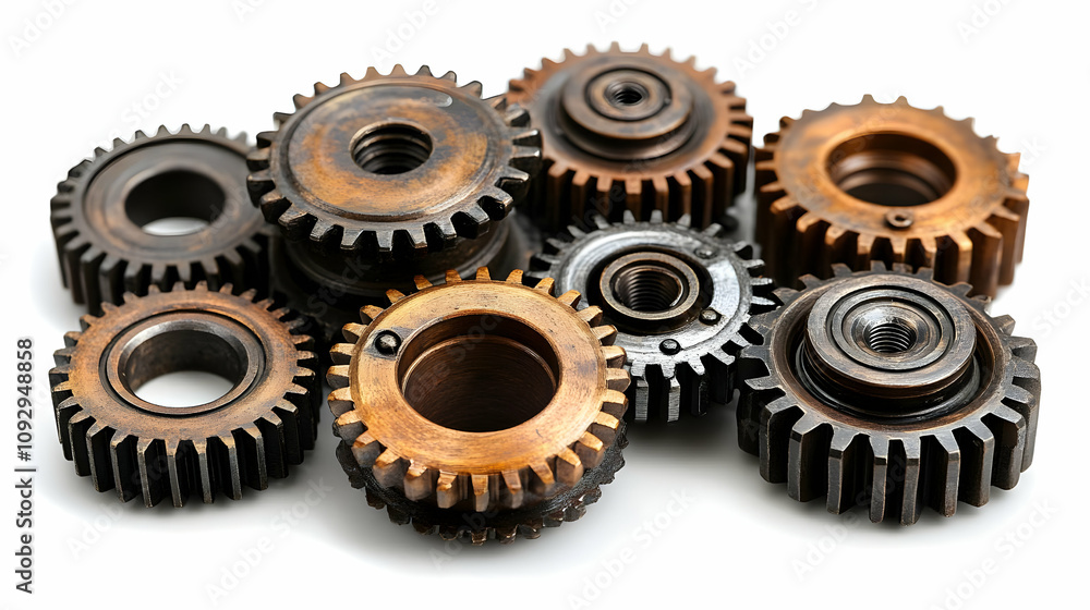 Interlocking Gears: Precision Machine Components in Motion Interlocking Gears: Precision Machine Components in Motion
