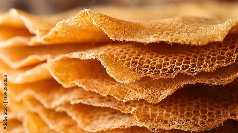 Detailed Macro Closeup View of the Layered Fabric Material Design of an Air Filter Showcasing the Intricate Woven Structure Intended to Trap and Filter Fine Particles with Ample Copyspace Detailed Macro Closeup View of the Layered Fabric Material Design of an Air Filter Showcasing the Intricate Woven Structure Intended to Trap and Filter Fine Particles with Ample Copyspace