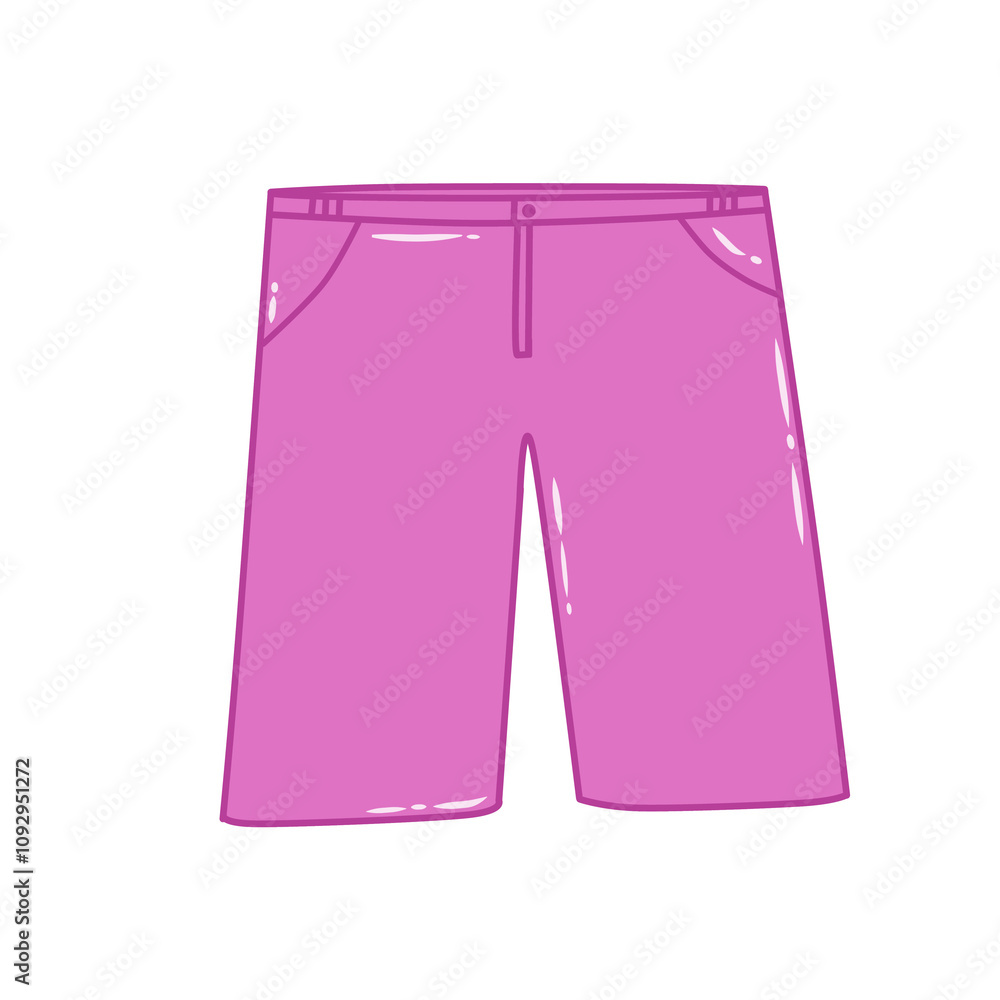 Doodle short pants cute blank illustration simple for summer holiday or casual clothes that can be used for sticker, book, scrapbook, icon, decorative, e.t.c with aesthetic pink colorful color Doodle short pants cute blank illustration simple for summer holiday or casual clothes that can be used for sticker, book, scrapbook, icon, decorative, e.t.c with aesthetic pink colorful color