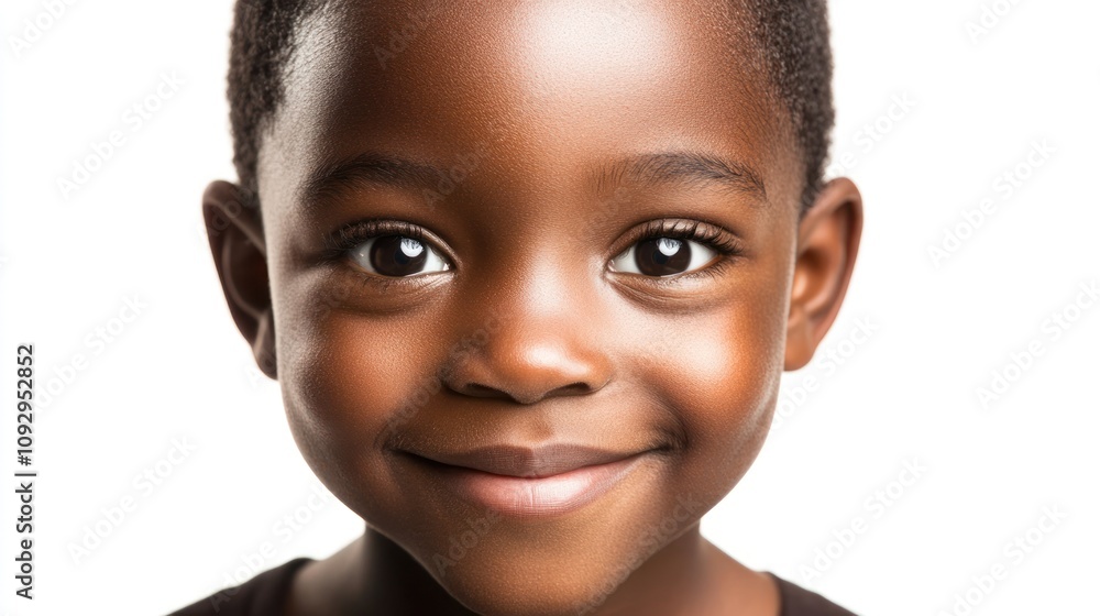 A smiling young boy with bright eyes, showcasing joy and innocence. A smiling young boy with bright eyes, showcasing joy and innocence.