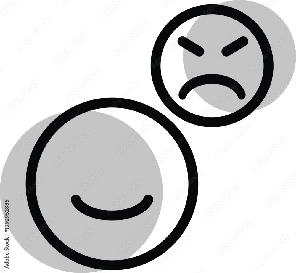 Fototapeta premium illustration of a face