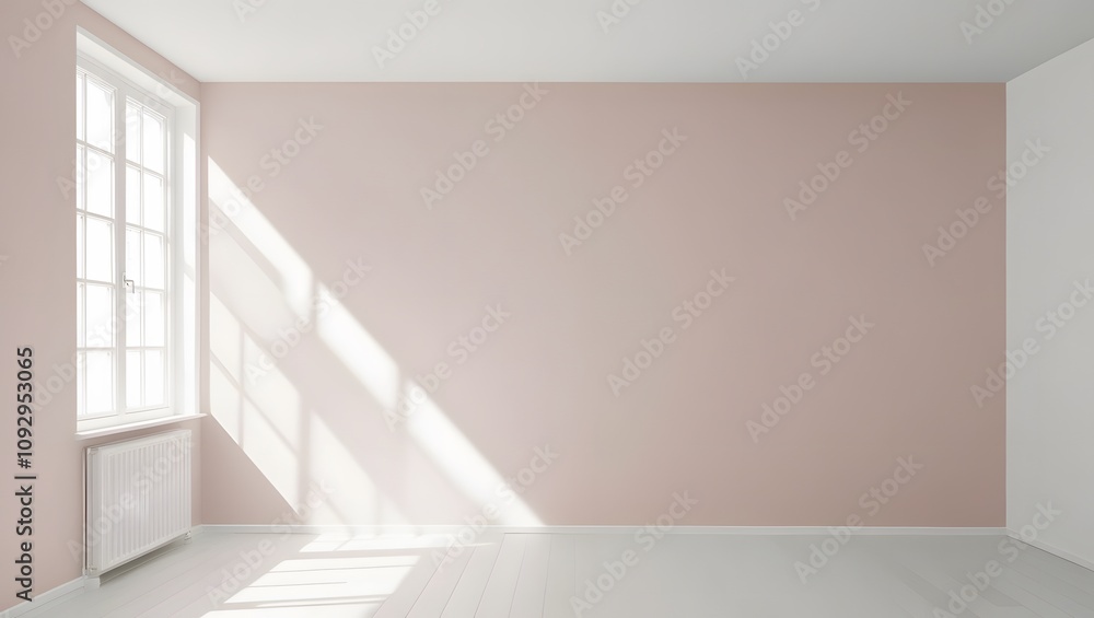 Fototapeta premium Water-based Paint in a Modern Interior Design Project
