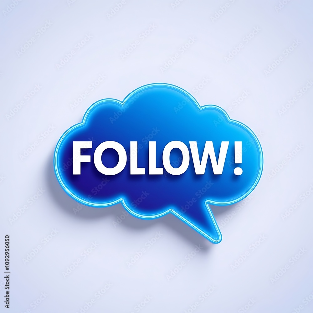 Neon Follow Sign: A Bright Call to Action Neon Follow Sign: A Bright Call to Action