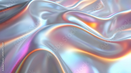 Wallpaper Mural Iridescent Fabric Flows, Shimmers, & Glistens Beautifully Torontodigital.ca