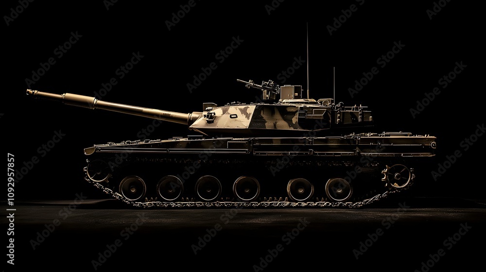 Modern Armored Battle Tank with Reactive Armor Modern Armored Battle Tank with Reactive Armor