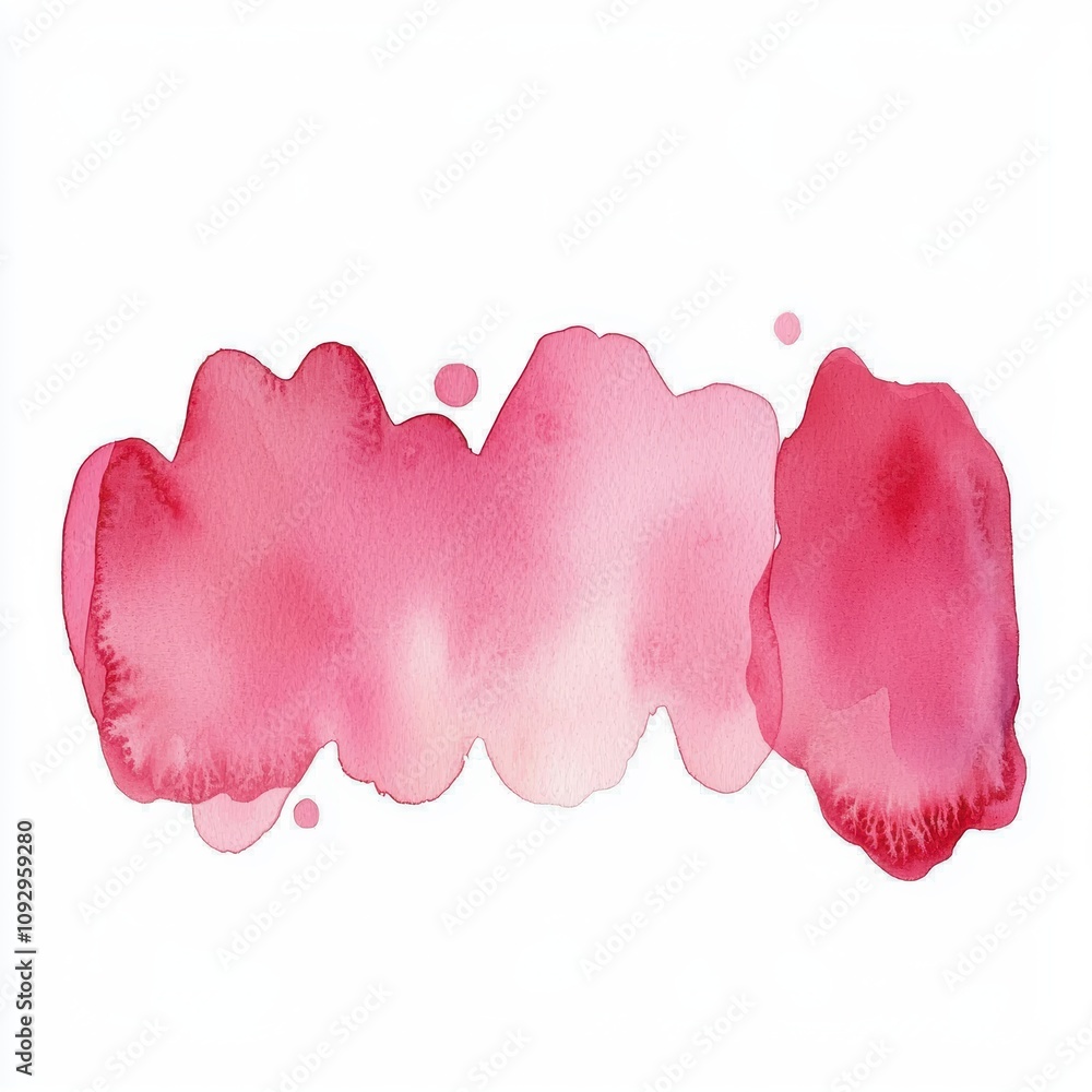 A pink brush stroke with a white background A pink brush stroke with a white background