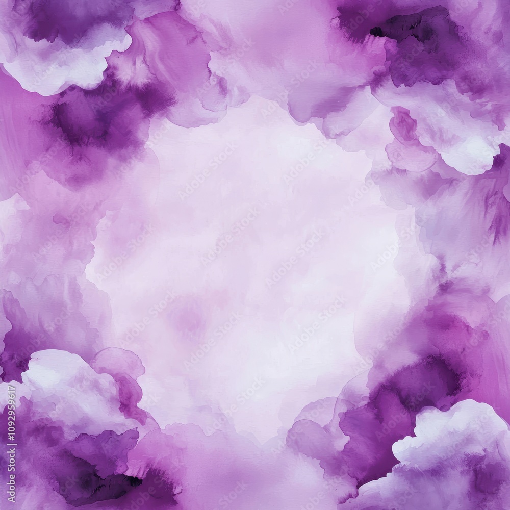 Fototapeta premium A purple and white background with a purple cloud in the middle