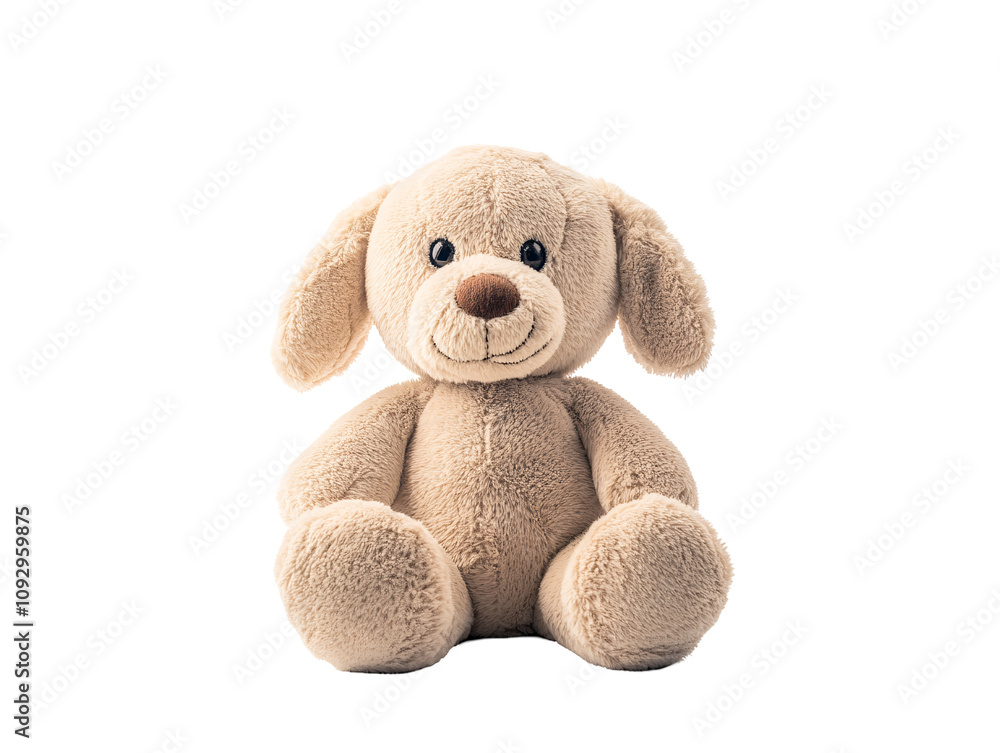 a stuffed animal on a white background a stuffed animal on a white background
