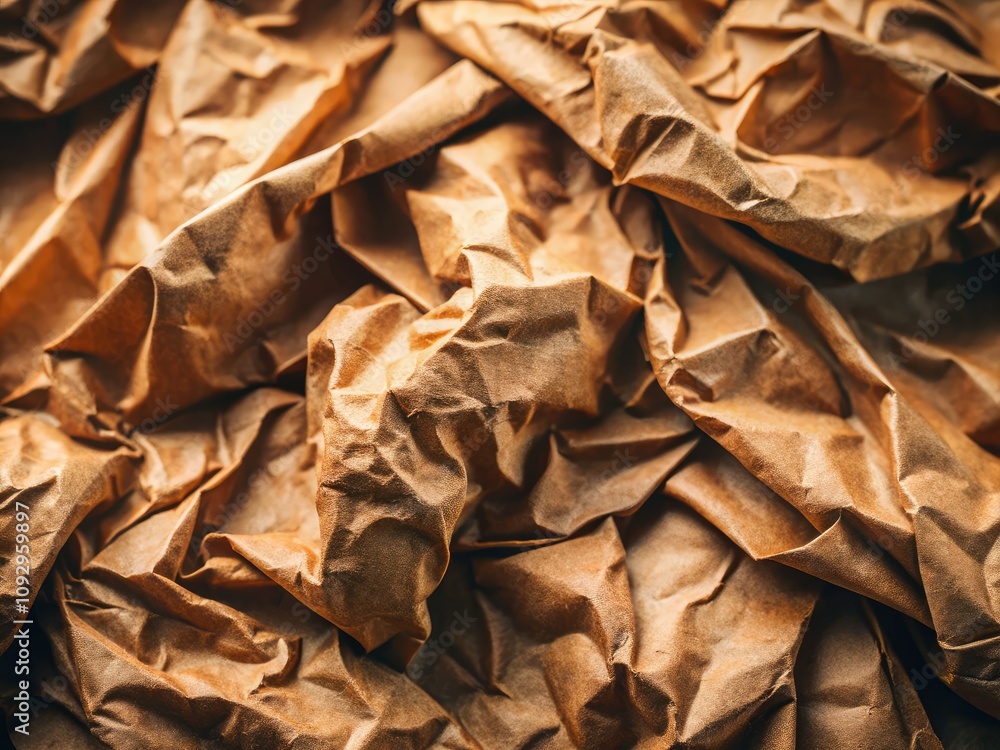 Brown crumpled paper texture, showcasing natural and abstract forms. Earthy and artistic, it features neutral tones and a vintage feel for minimalist design elements. Perfect for crafting. Brown crumpled paper texture, showcasing natural and abstract forms. Earthy and artistic, it features neutral tones and a vintage feel for minimalist design elements. Perfect for crafting.