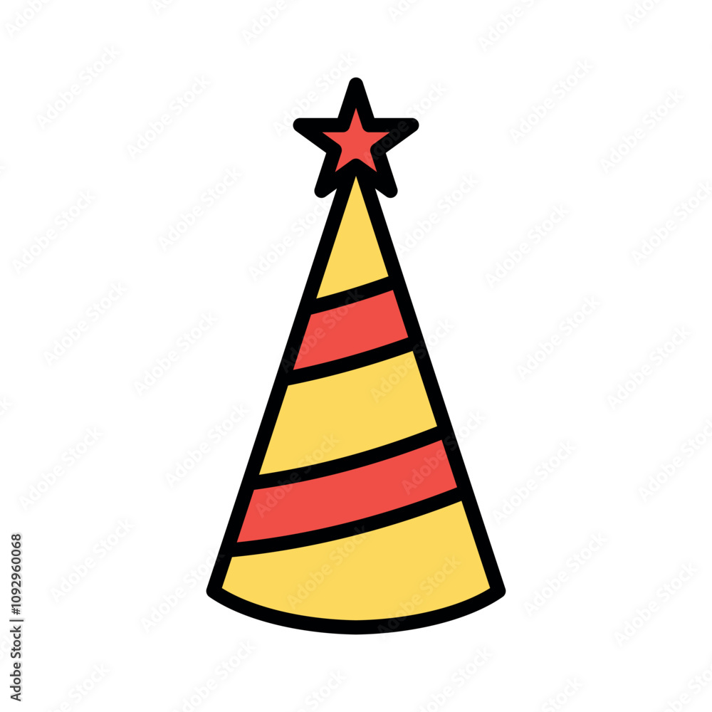 party hat sign symbol vector icon party hat sign symbol vector icon