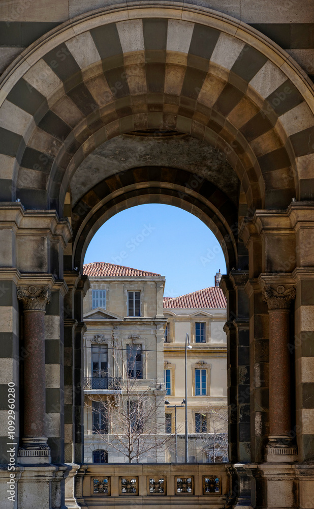 Arches du Palais Longchamps à Marseille Arches du Palais Longchamps à Marseille