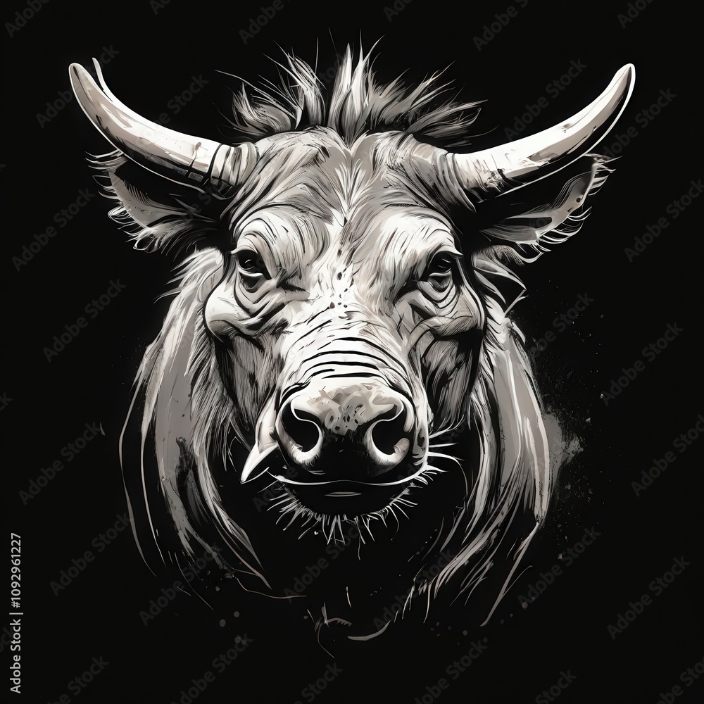 the AI Image Generator, Detailed Artistic Portrait of a Warthog the AI Image Generator, Detailed Artistic Portrait of a Warthog