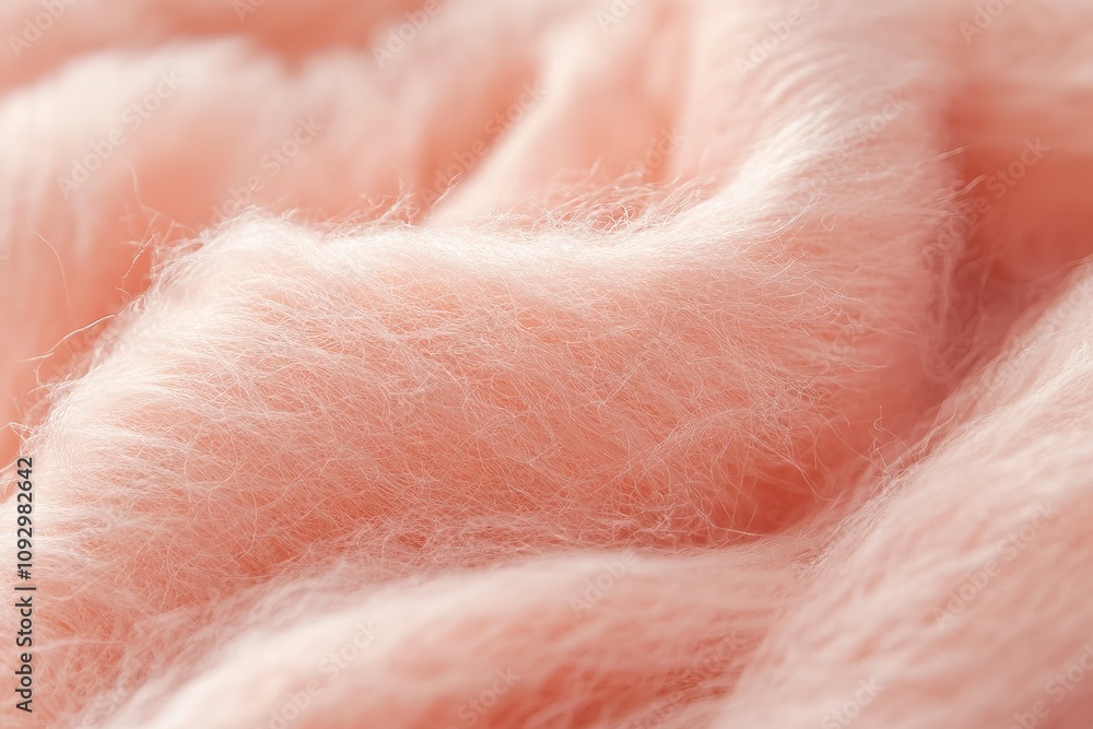 Fototapeta premium A fuzzy pink fabric with a lot of texture