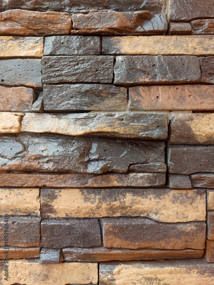Stone Tiles with Surface Imitation of Multi-Layered Stone Wall Stone Tiles with Surface Imitation of Multi-Layered Stone Wall