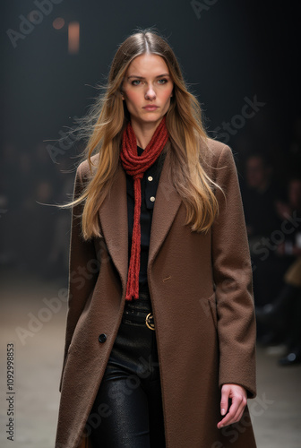 Vibrant Winter Runway Highlight: Bold Colors and Statement Pieces from Fashion Week 2024
