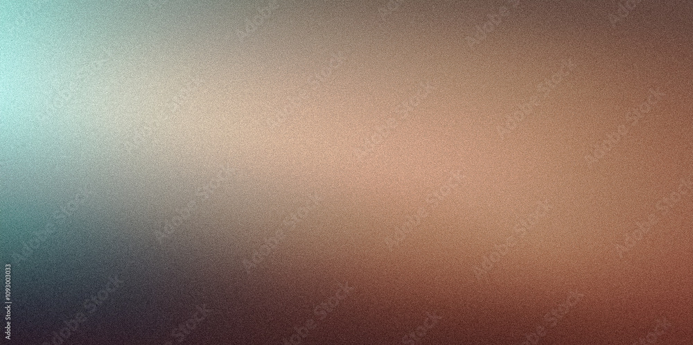 Abstract textured background with a smooth gradient fading from teal to brown Abstract textured background with a smooth gradient fading from teal to brown