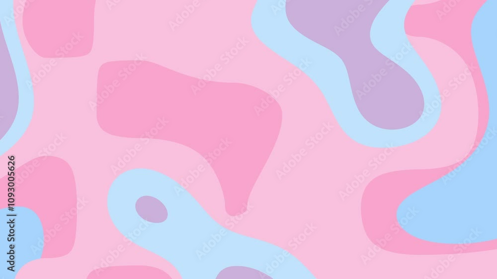 Soft pastel abstract background featuring pink and blue wavy shapes, ideal for elegant and light creative motion designs.
Soft pastel abstract background featuring pink and blue wavy shapes, ideal for elegant and light creative motion designs.