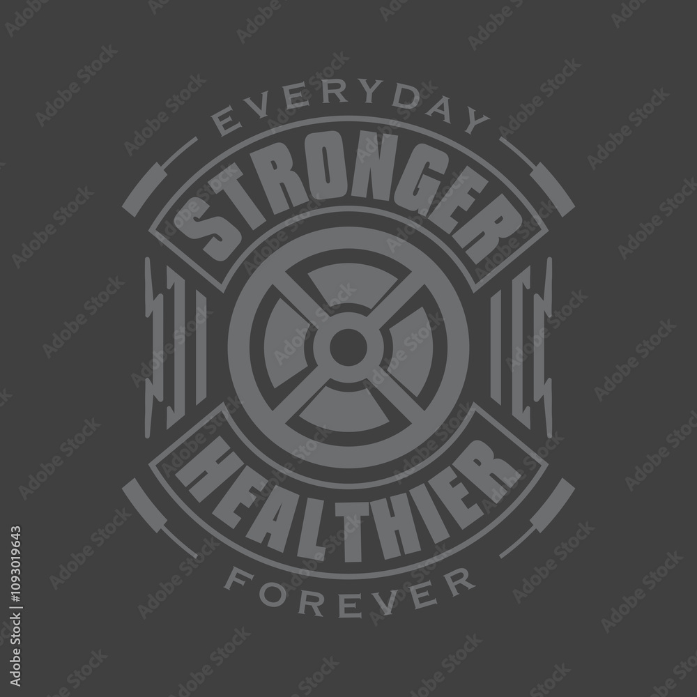 Obraz premium SVG file - Everyday Stronger Healthier ForeverAppleart creative projects selling designs is perfect for your t-shirt, tote bag, mug , or any other creative project. 