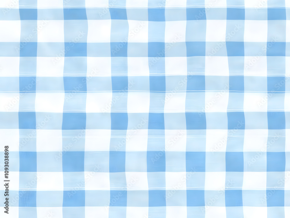 Light blue gingham pattern Light blue gingham pattern