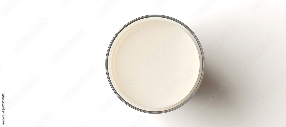 a glass of fresh white milk on white background, drink 20 a glass of fresh white milk on white background, drink 20
