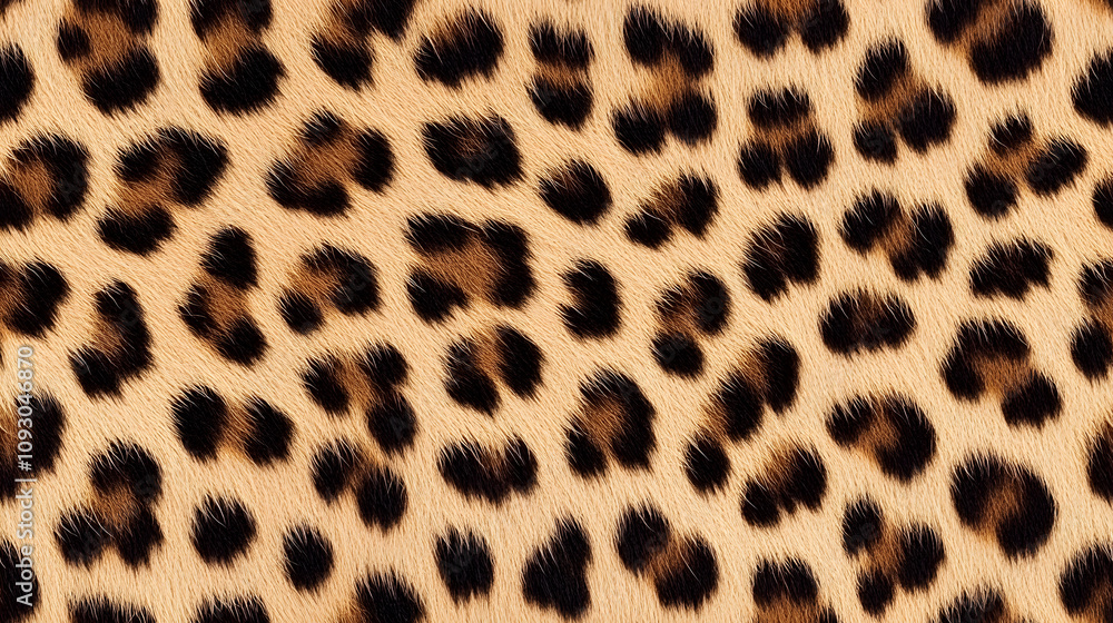 Fototapeta premium Leopard skin texture, seamless skin texture, leopard skin texture pattern
