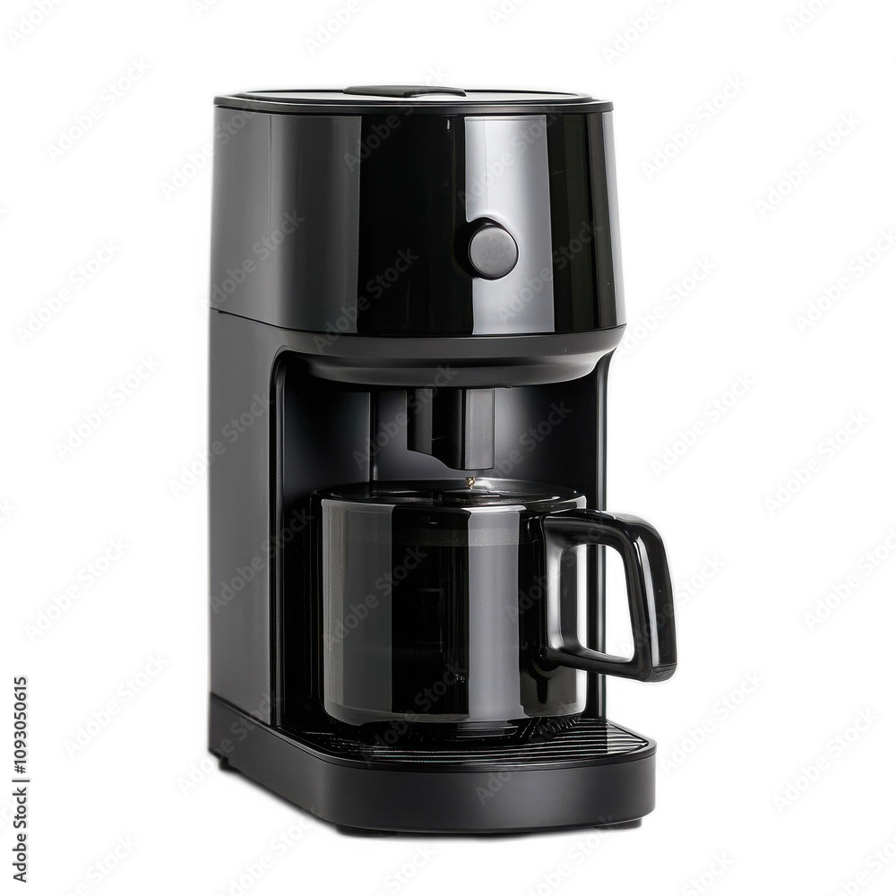 Brewing coffee kitchen counter home appliance modern close-up convenience Brewing coffee kitchen counter home appliance modern close-up convenience