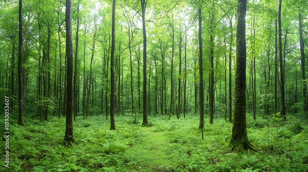 Diverse and lush forest canopy filled with an abundance of different tree species and vibrant greenery showcasing the rich biodiversity of a thriving natural ecosystem Diverse and lush forest canopy filled with an abundance of different tree species and vibrant greenery showcasing the rich biodiversity of a thriving natural ecosystem