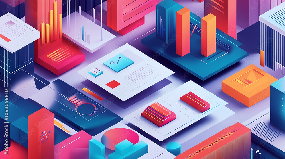 A multi-layered marketing plan takes shape as ROI metrics and financial trends merge into a cohesive strategy. A multi-layered marketing plan takes shape as ROI metrics and financial trends merge into a cohesive strategy.
