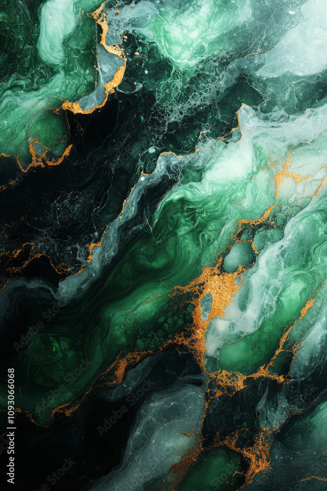 Dynamic swirls of deep green and black liquid forms blending seamlessly, accented by gentle highlights that catch the light and add a luminous quality to the artwork, Dynamic swirls of deep green and black liquid forms blending seamlessly, accented by gentle highlights that catch the light and add a luminous quality to the artwork,