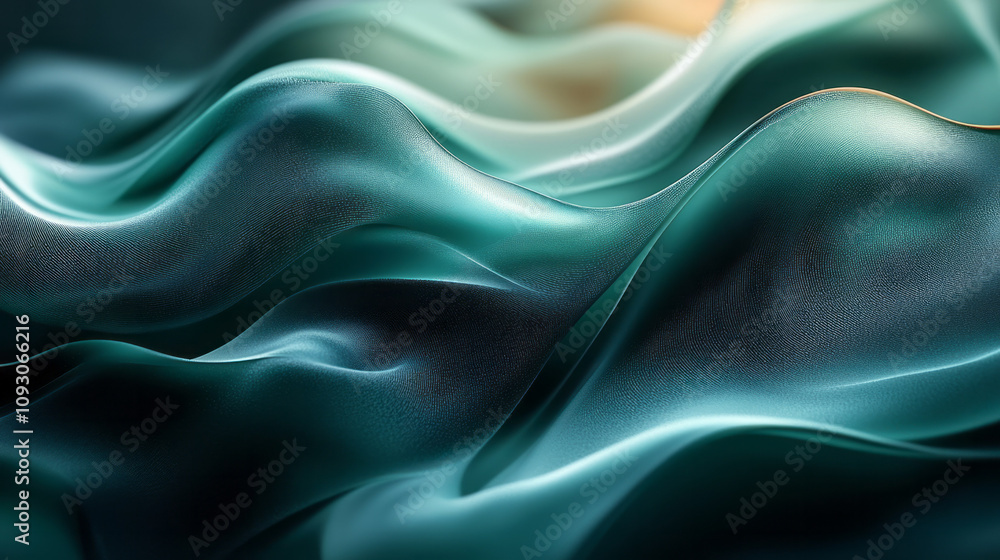A sophisticated abstract design showcasing overlapping dark green and black fluid forms with delicate highlights, creating a harmonious balance of shadow and light, A sophisticated abstract design showcasing overlapping dark green and black fluid forms with delicate highlights, creating a harmonious balance of shadow and light,