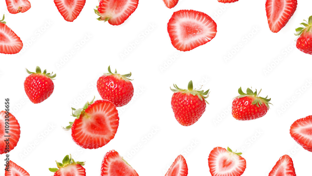 Floating Strawberries 3 Floating Strawberries 3
