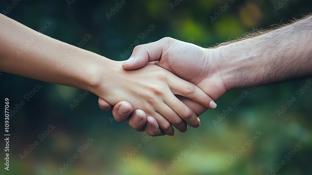 Two Hands Clasped in a Gesture of Unity Two Hands Clasped in a Gesture of Unity