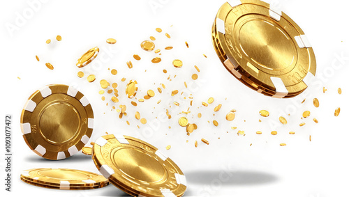 Golden Casino Chips