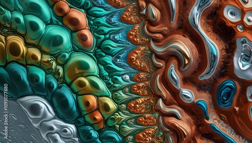 background with bubbles