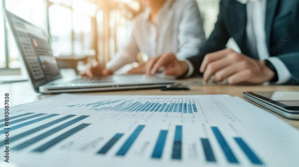 Business collaboration in action modern office space infographic analysis professional environment close-up view productivity insights Business collaboration in action modern office space infographic analysis professional environment close-up view productivity insights