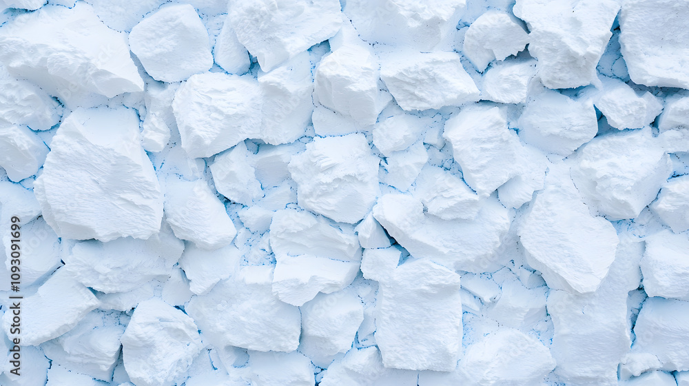 Obraz premium Snowy ground background