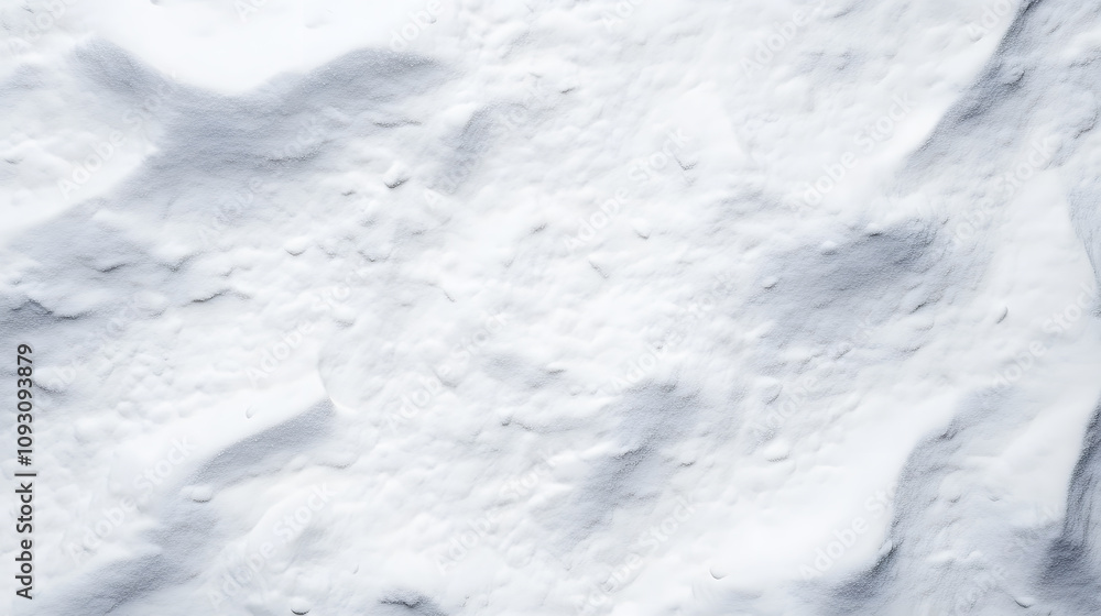 Snow texture background top view Snow texture background top view