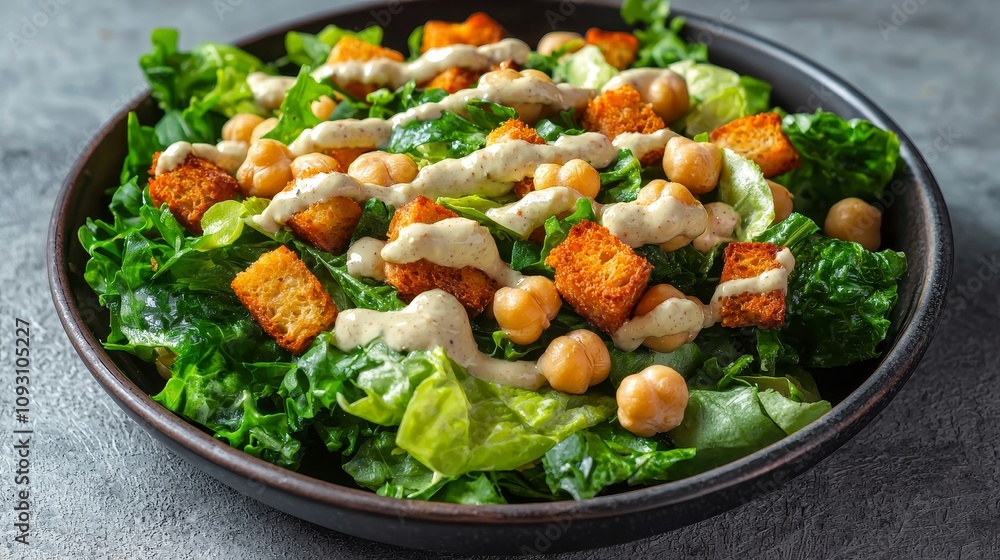Healthy salad preparation kitchen food photography indoor close-up nutrient-rich ingredients for wellness Healthy salad preparation kitchen food photography indoor close-up nutrient-rich ingredients for wellness