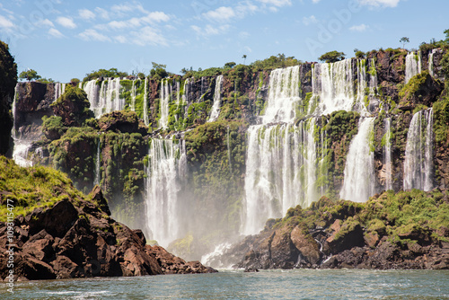 Vista Panorámica de las Cataratas del Iguazú, Misiones, Argentina