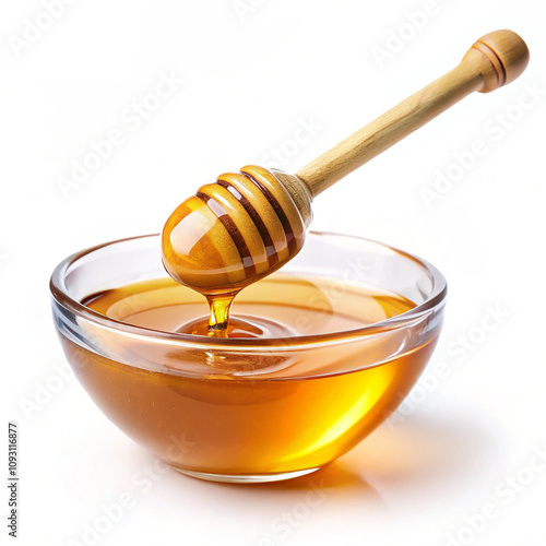 Honey Stick and Bowl