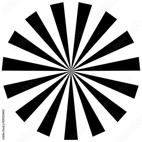 サンバースト（黒）