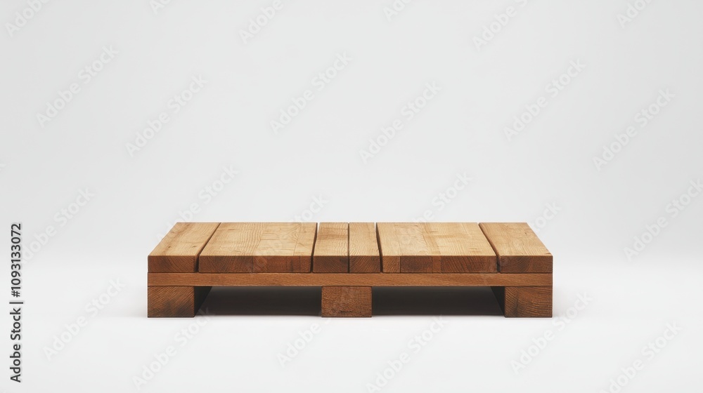 Wooden Pallet on a Light Background Ideal for Various Creative Projects, Showcasing Rustic Charm and Versatile Applications in Shipping, Storage, and Home Decor Wooden Pallet on a Light Background Ideal for Various Creative Projects, Showcasing Rustic Charm and Versatile Applications in Shipping, Storage, and Home Decor