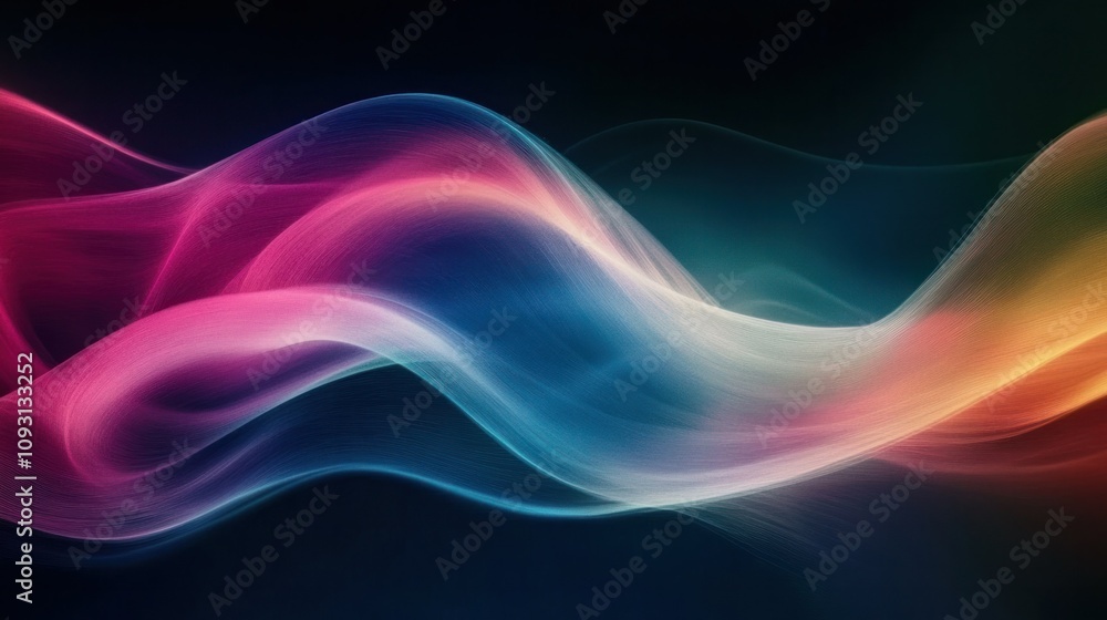 Futuristic iridescent digital art with flowing organic shapes and vibrant gradient tones Futuristic iridescent digital art with flowing organic shapes and vibrant gradient tones